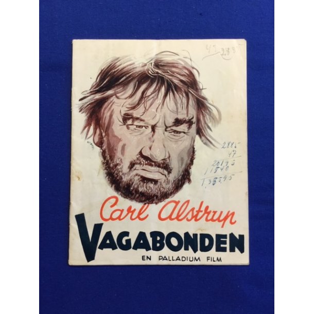 Vagabonden - A5 - Foldet - Skrift !
