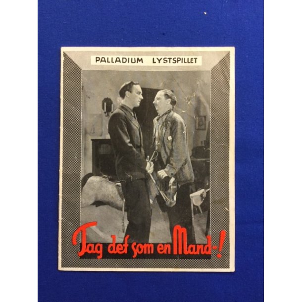 Tag det som en Mand - A5 - Foldet !