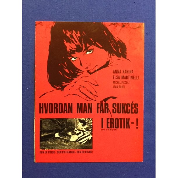 Hvordan man fr sukces i Erotik ! - A5 - Pn