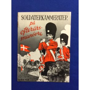 Soldater Kammerater p efterrsmanvre - A5 - pn.