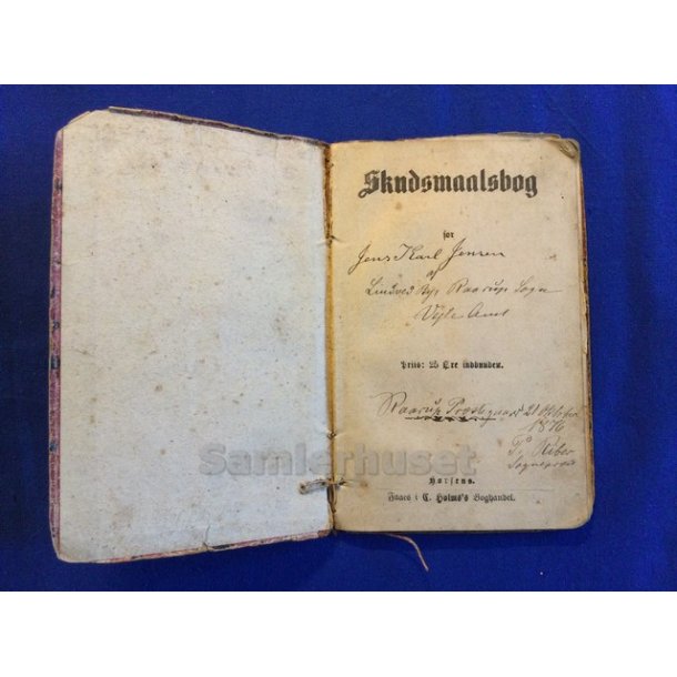 Skudsmaalsbog - Jens Karl Jensen - Raarup Sogn - F�dt 7. April 1862