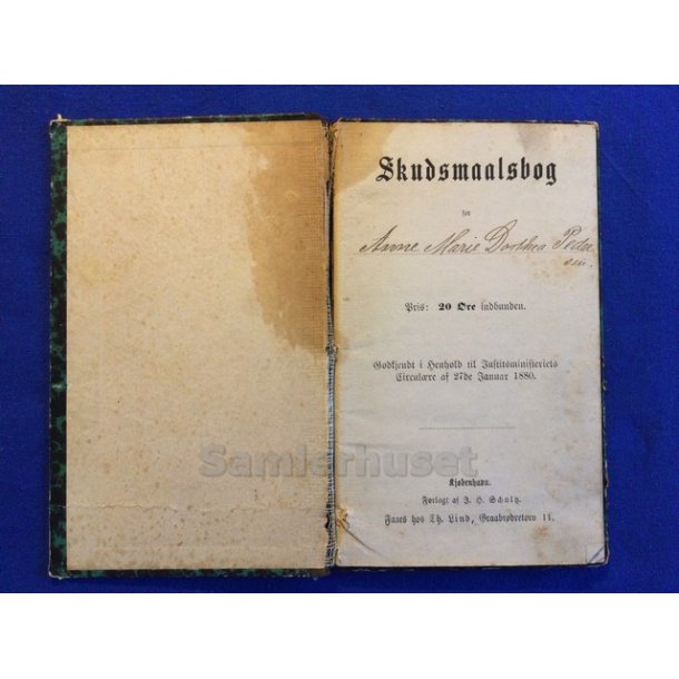 Skudsmaalsbog - Anne Marie Dorthes Pedersen - N�stved - F�dt 28. November 1870 - Kokoppeattest.