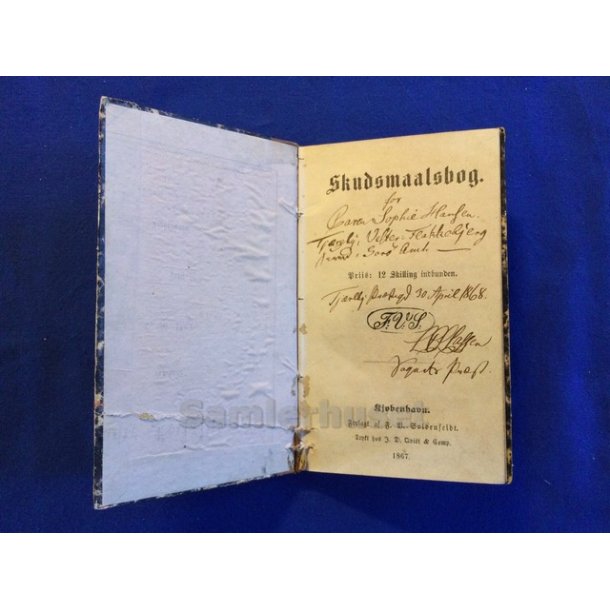 Skudsmaalsbog - Karen Sophie Hansen - Flakkebjerg - F�dt 29. December 1853 - Kokoppeattest.