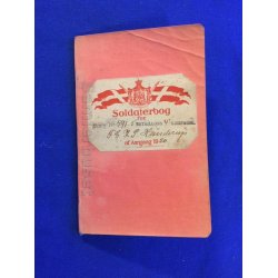 Soldaterbog - Frits Georg Iver Peter Hinderup - Odense Frue - F�dt 11. August 1899