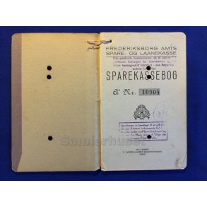 Sparekassebog - Frederiksborg Amts Spare og Laanekasse - Start 15 - 3 - 1926