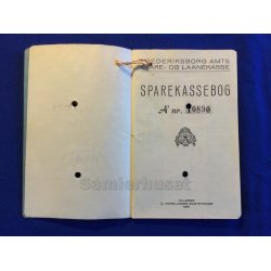 Sparekassebog - Frederiksborg Amts Spare og Laanekasse - Start 28 - 2 - 55