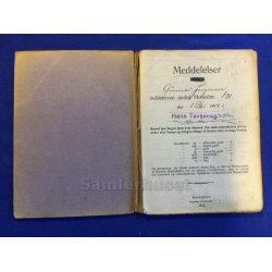 Meddelelser for Gunnar J�rgensen - Hans Tavsensgade Skole - 1. Oktober 1914