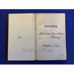 Kontrabog for Murer Svend Larsen - Tulstrup - Fra 13 - 1 - 1913