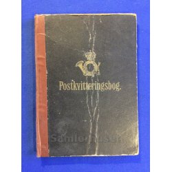 Postkviteringsbog Oktober 1917  - Til 1943
