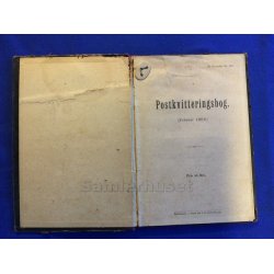 Postkviteringsbog  Februar 1909 til 1932