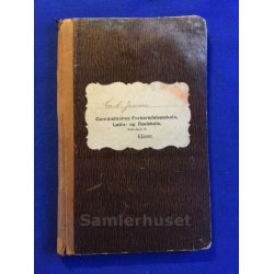 Karakterbog for Gammelholms Forberedelsesskole, Latin og Realskole - Carl Jensen - 1905 - 06