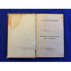 Karakterbog for Gammelholms Forberedelsesskole, Latin og Realskole - Carl Jensen - 1905 - 06