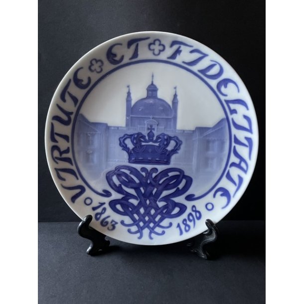 Christian d. 9. - 25. rs Jubilum  1863 - 1898 - RC.