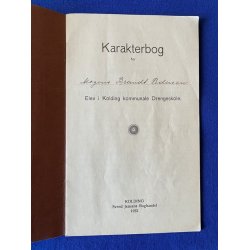 Karakterbog for Mogens Brandt Pedersen - Kolding Drengeskole - 1932