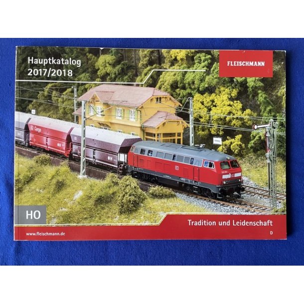 Fleischmann Togkatalog 2017/18  - Brugt