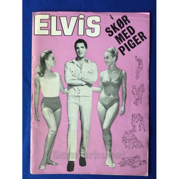 Elvis i Skr med Piger - A6 - Pn