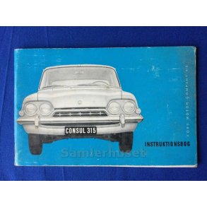 Consul 315 - Instruktionsbog - Ford.