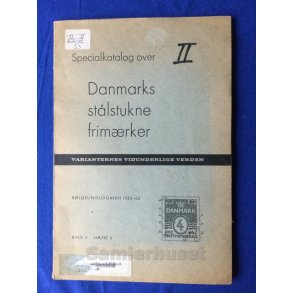 Danmarks st�lstukne frim�rker - H�fte II - Fra nedlagt bibliotek.