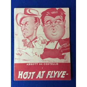 Abbott og Costello - Hjt at Flyve - A5 - Pn
