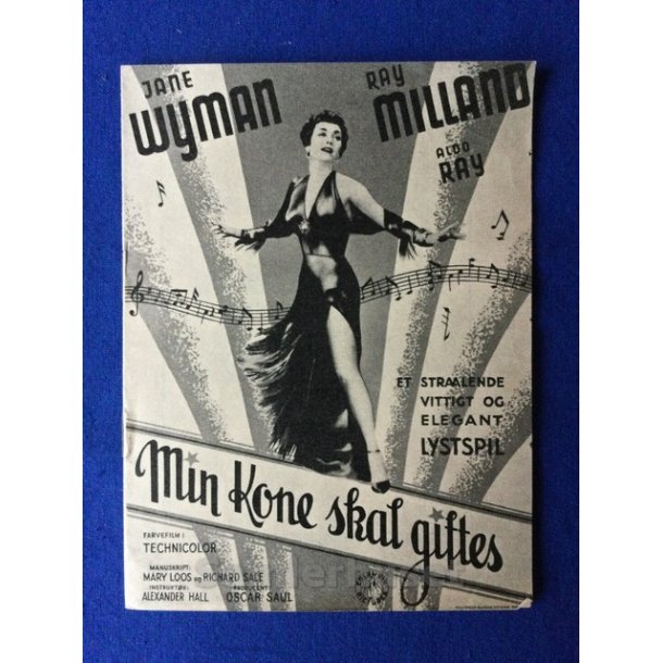 Min kone skal giftes - A5 - Pn