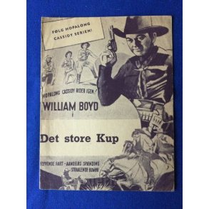 Hopalong Cassidy - Det store Kup - A5 - Pn
