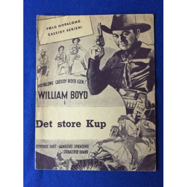 Hopalong Cassidy - Det store Kup - A5 - Pn