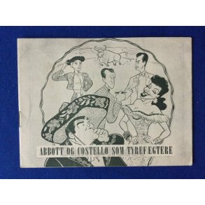 Abbott og Costello som Tyrefgtere - A5 - Pn
