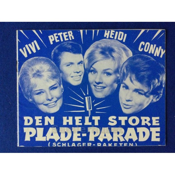 Den helt store Plade-Parade - A5 - Pn