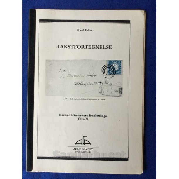 Takstfortegnelse - Knud Tollb�l - Afa 1983