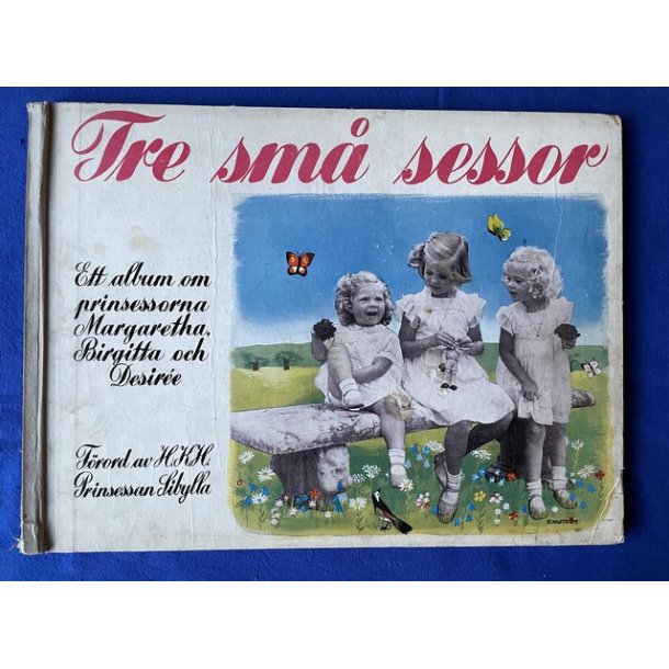 Tre sm sessor - Saxon &amp; Lindstrm 1940 - Bog - Godt Brugt !