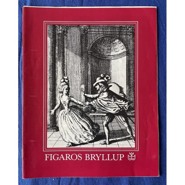 Figaros Bryllup - Opera - Det Kongelige Teater 1987 - Program A5 - Pn