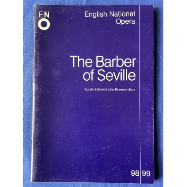 The Barber of Seville - English National Opera 98/99  - Program A5 - Pn