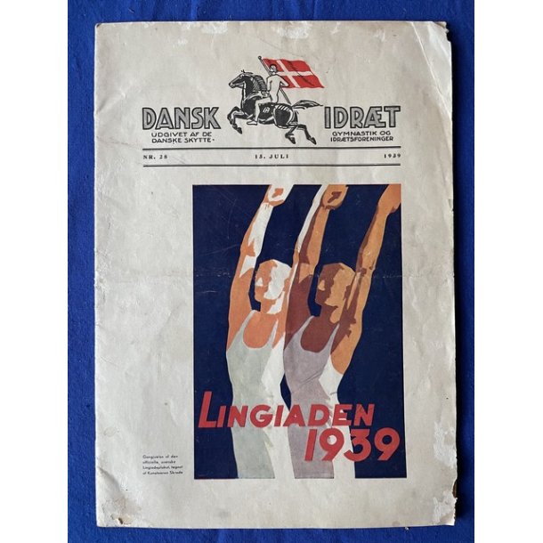 Dansk Idrt - Juli 1939  - A 4 - Brugt
