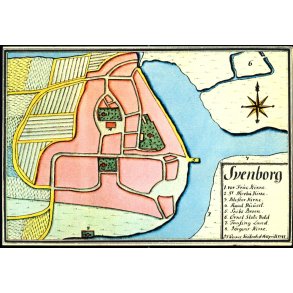 Svenborg Kopi af Kort fra 1782 - u/n - Ubrugt