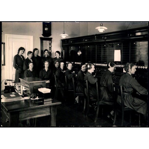 Telefoncentralen - Foto u/n - Ubrugt