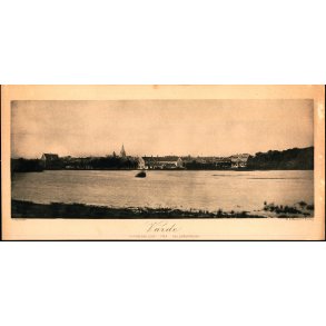 Varde - Oktoberbillede fra Gellerupvejen 14x29 cm 