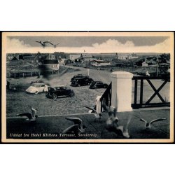 Udsigt fra Hotel Klittens Terrasse - S�ndervig - P. Lustrup 13751 - Brugt