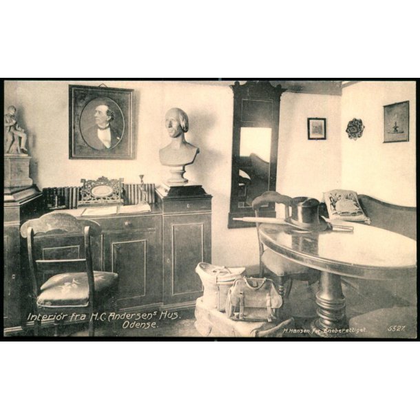 Interir fra H.C. Andresens Hus - Odense - H. Hansen u/n - Ubrugt