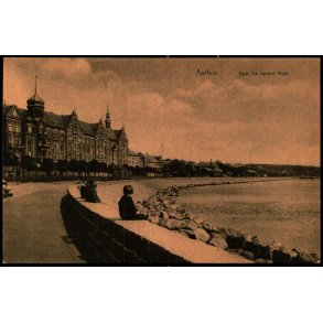 Aarhus - Parti fra s�ndre Mole - F.R.P.B. u/n - Ubrugt