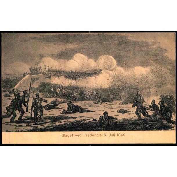 Slaget ved Fredericia 6.Juli 1849 - J.A.F. 425 - Brugt