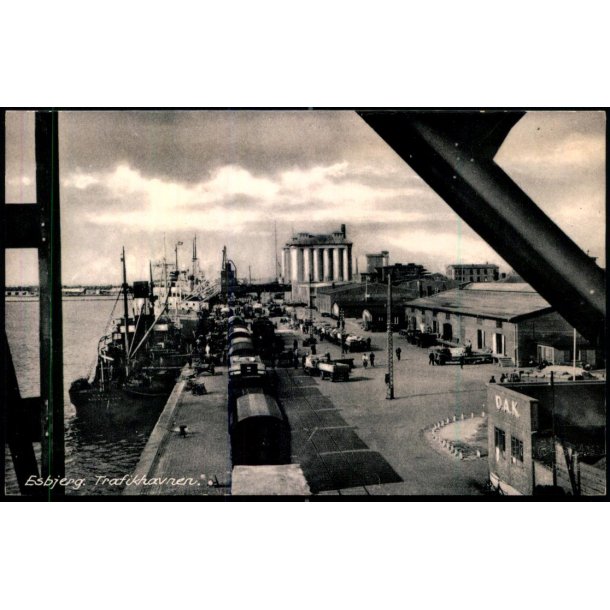 Esbjerg - Trafikhavnen - Rudolf Olsen 9707 - Ubrugt