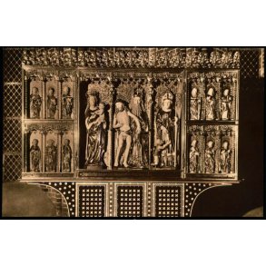 Altertavlen i L�gumkloster Kirke  - L�gumkloster Bogh. 1952 - Ubrugt