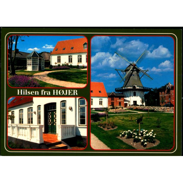 Hilsen fra H�jer  - Brorsb�l Foto 1202/97 - Ubrugt