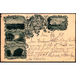 Hilsen fra R�dding - u/n  - Brugt 1898 !