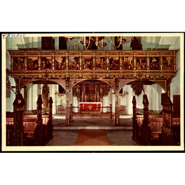 T�nder Kirke - Lektorium - K. Witt-M�ller 6700-343 - Ubrugt