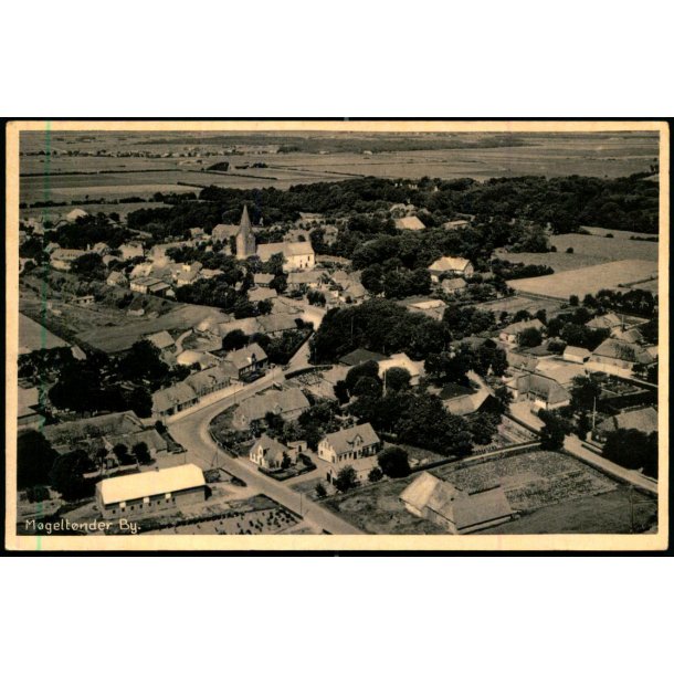 M�gelt�nder By - Fredericia Luftfoto 9412 - Ubrugt