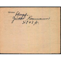 Tysk Feldpostbrev - Stempel  - 27 - 4 - 42 - Feldpost No. 26515 -