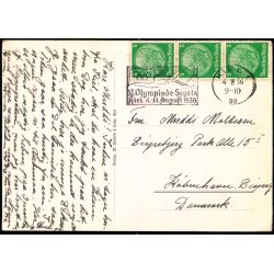 Segel - Olympiade 1936 in Kiel - u/n - brugt
