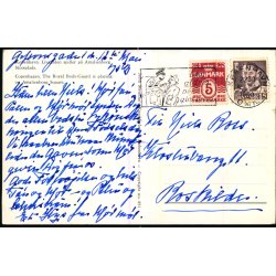 K�benhavn - Livgarden spiller p� Amalienborg Slotsplads - J. Meinckes 851 - Brugt