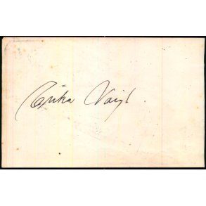 Autografer - Skuespiller - Erika Voigt - Rasmus Christiansen - (P begge sider)